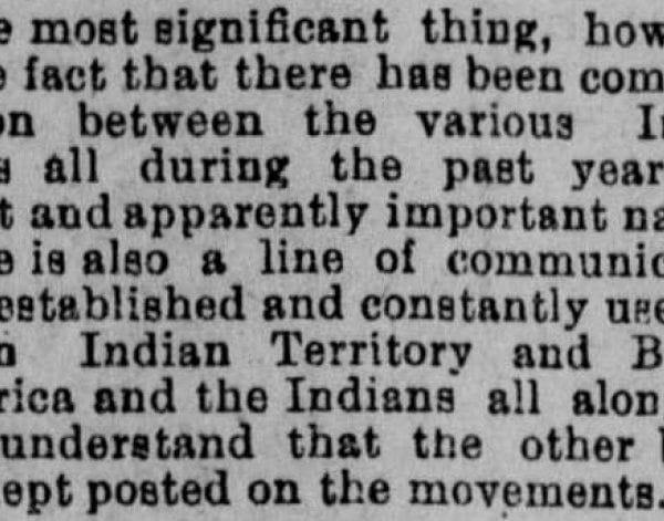 Associated Press Report, Feb. 5, 1893